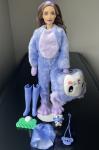 Mattel - Barbie - Cutie Reveal - Barbie - Wave 6: Costume - Bunny in Koala Costume - Doll